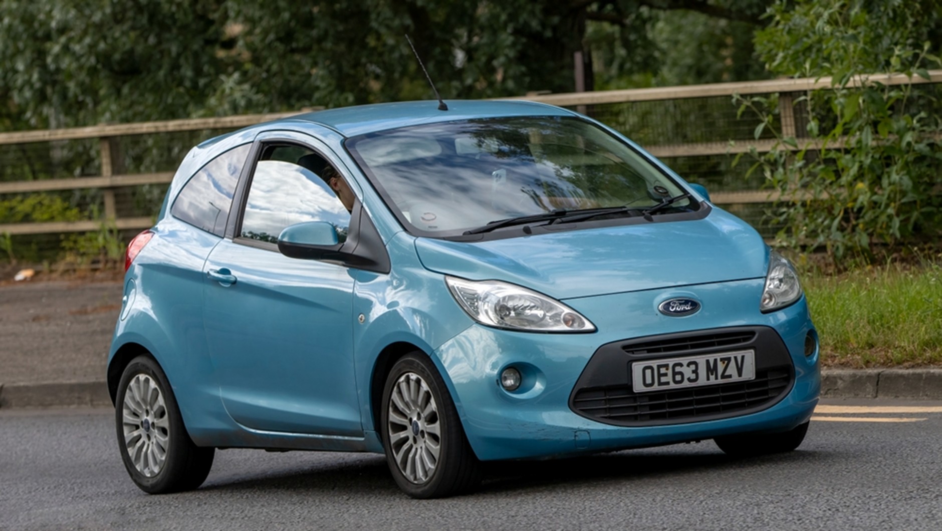Ford Ka, a small and practical car with low insurance premiums, perfect for 17-year-old drivers.